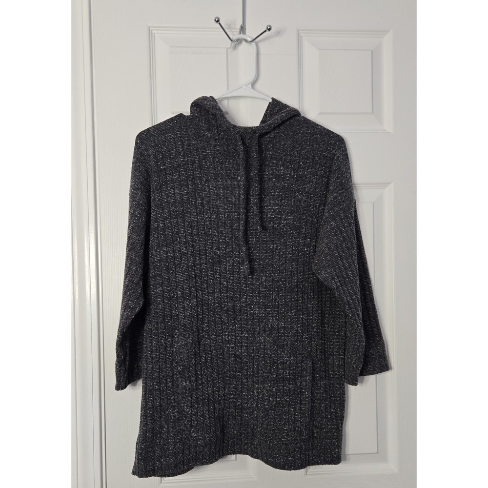 JNY  Womans Pullover Hoodie Top with front pockets Size‎ Large